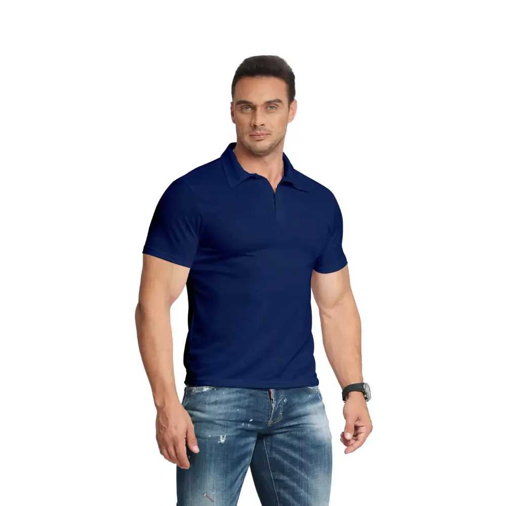 3 Pack Mens Short Sleeve Polo Shirt