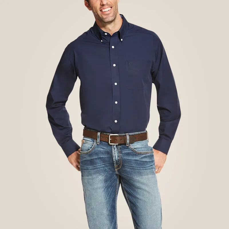 Ariat Wrinkle Free Solid Shirt Style 10020330