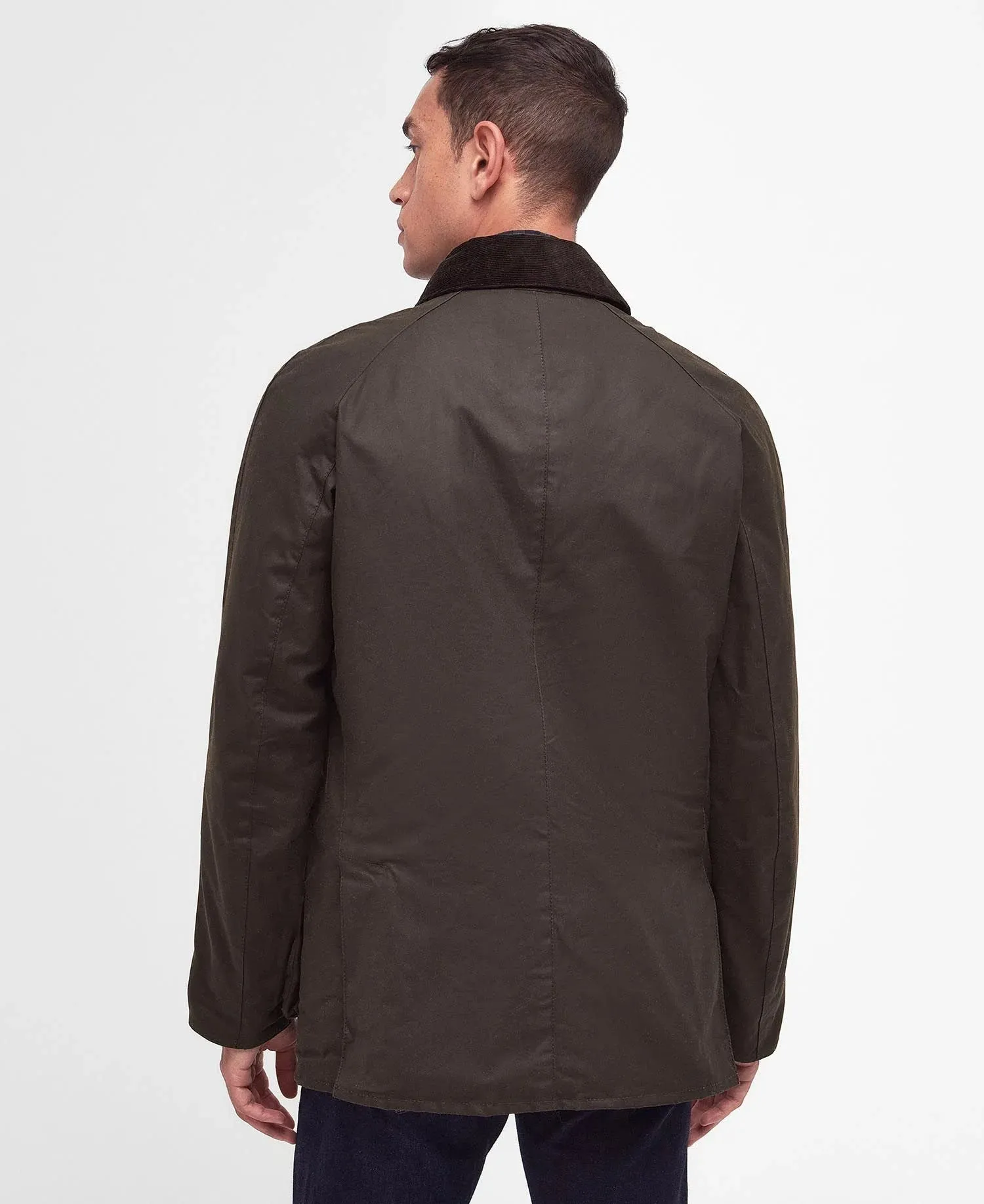 Ashby Waxed Jacket - Olive