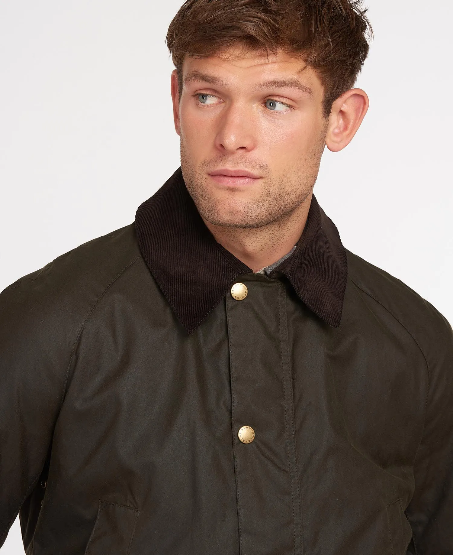 Ashby Waxed Jacket - Olive