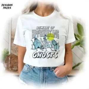 Beware Of Hitchhiking Ghosts Haunted Mansion Hitchhiking Ghost PNG Design