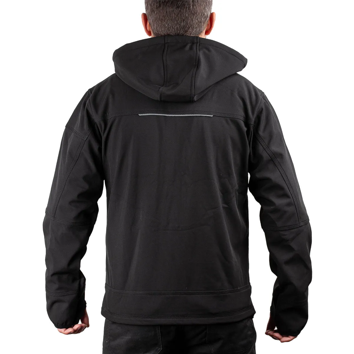 Black Hammer Soft Shell Work Jacket for Men Workwear Ideal for Traders and Tough Jobs