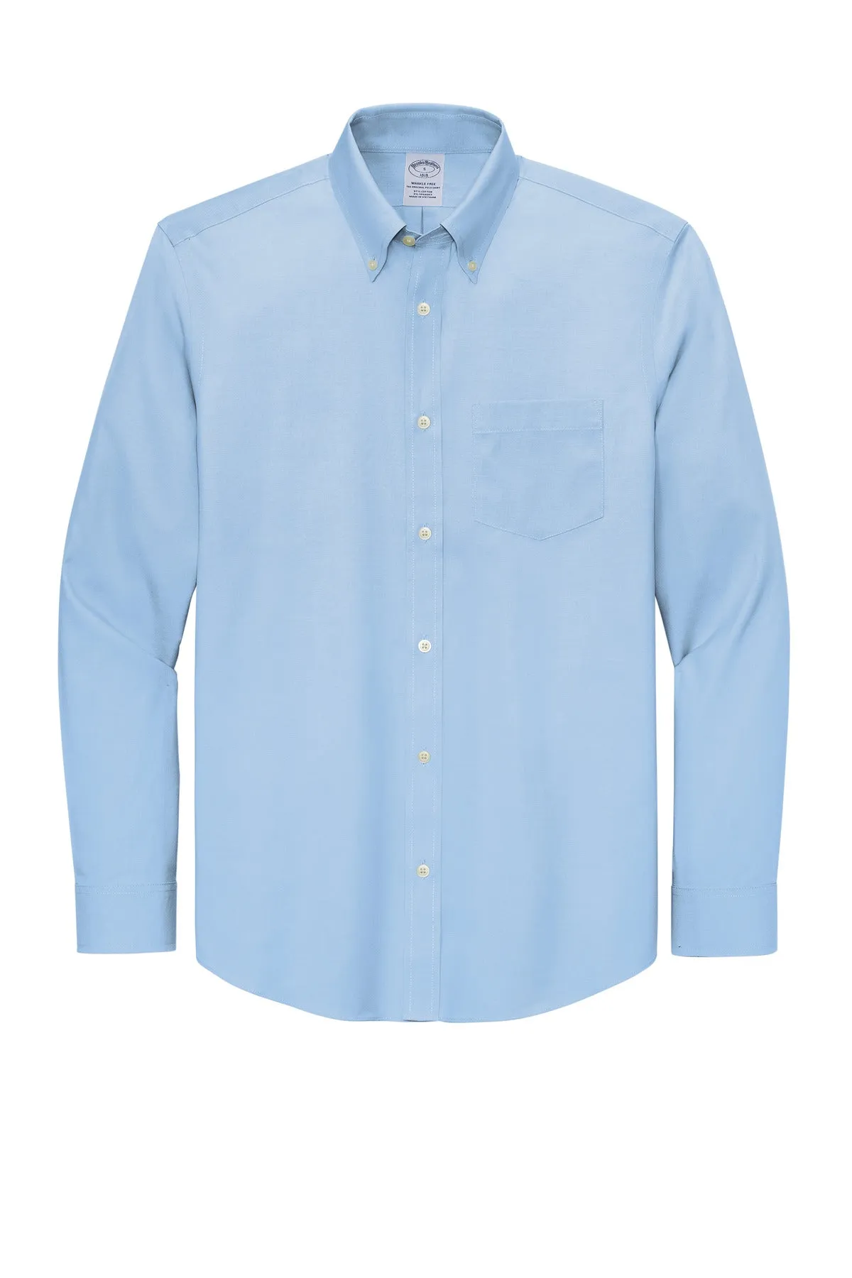 Brooks Brothers Wrinkle-Free Stretch Pinpoint Shirt BB18000