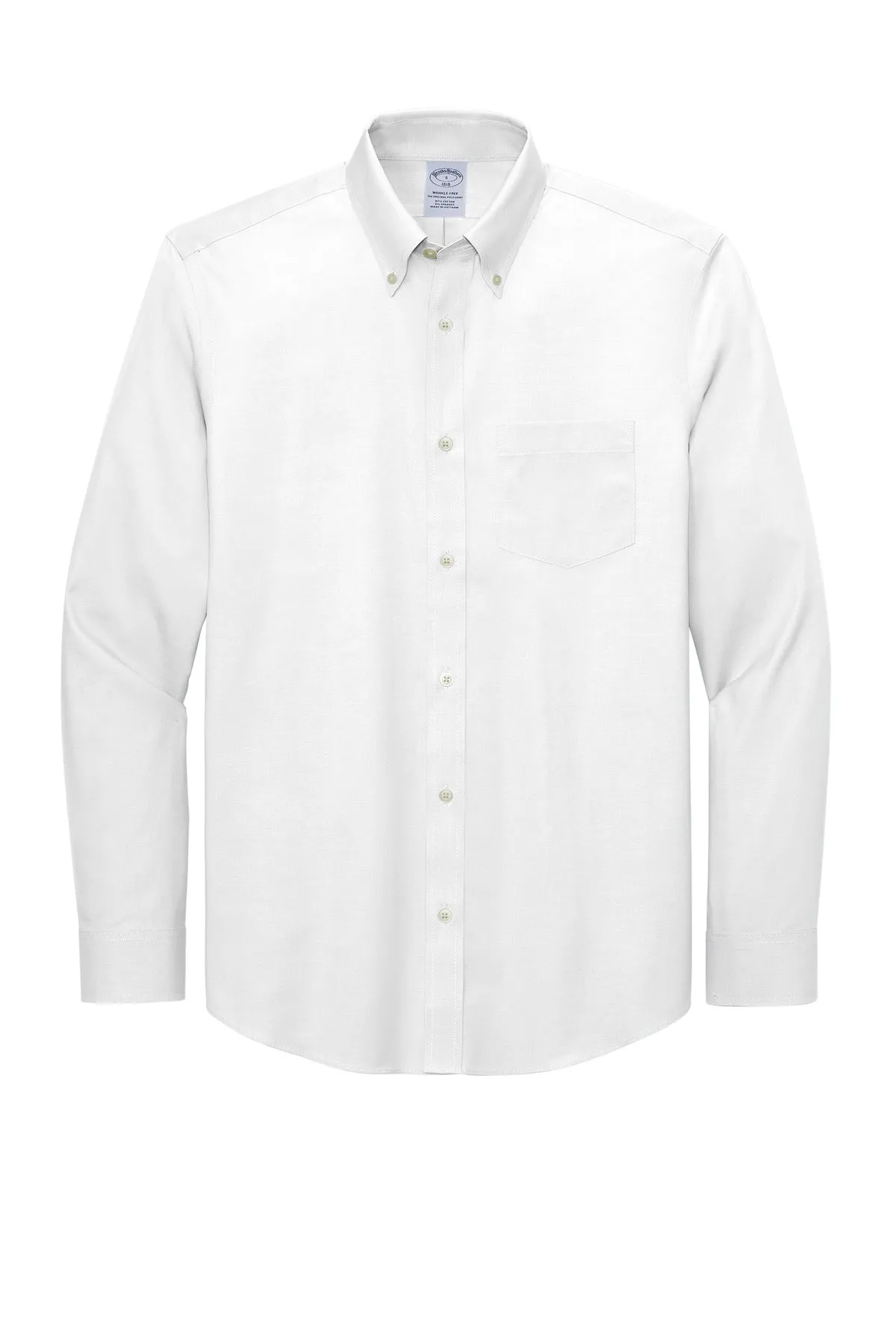 Brooks Brothers Wrinkle-Free Stretch Pinpoint Shirt BB18000