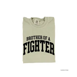 Brother of a Fighter - Varsity - SHORT SLEEVE COMFORT COLORS TEE