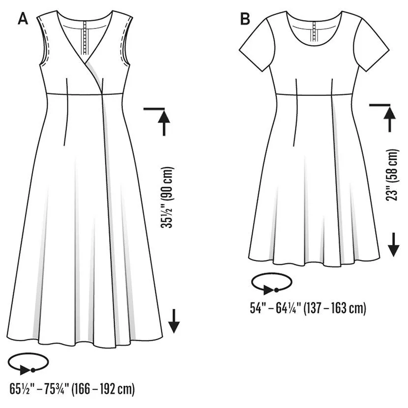 Burda Dresses 6496