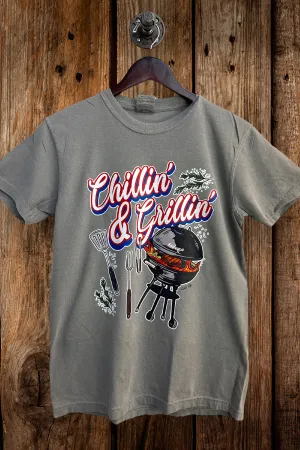 CC DTF CHILLIN GRILLIN - GREY