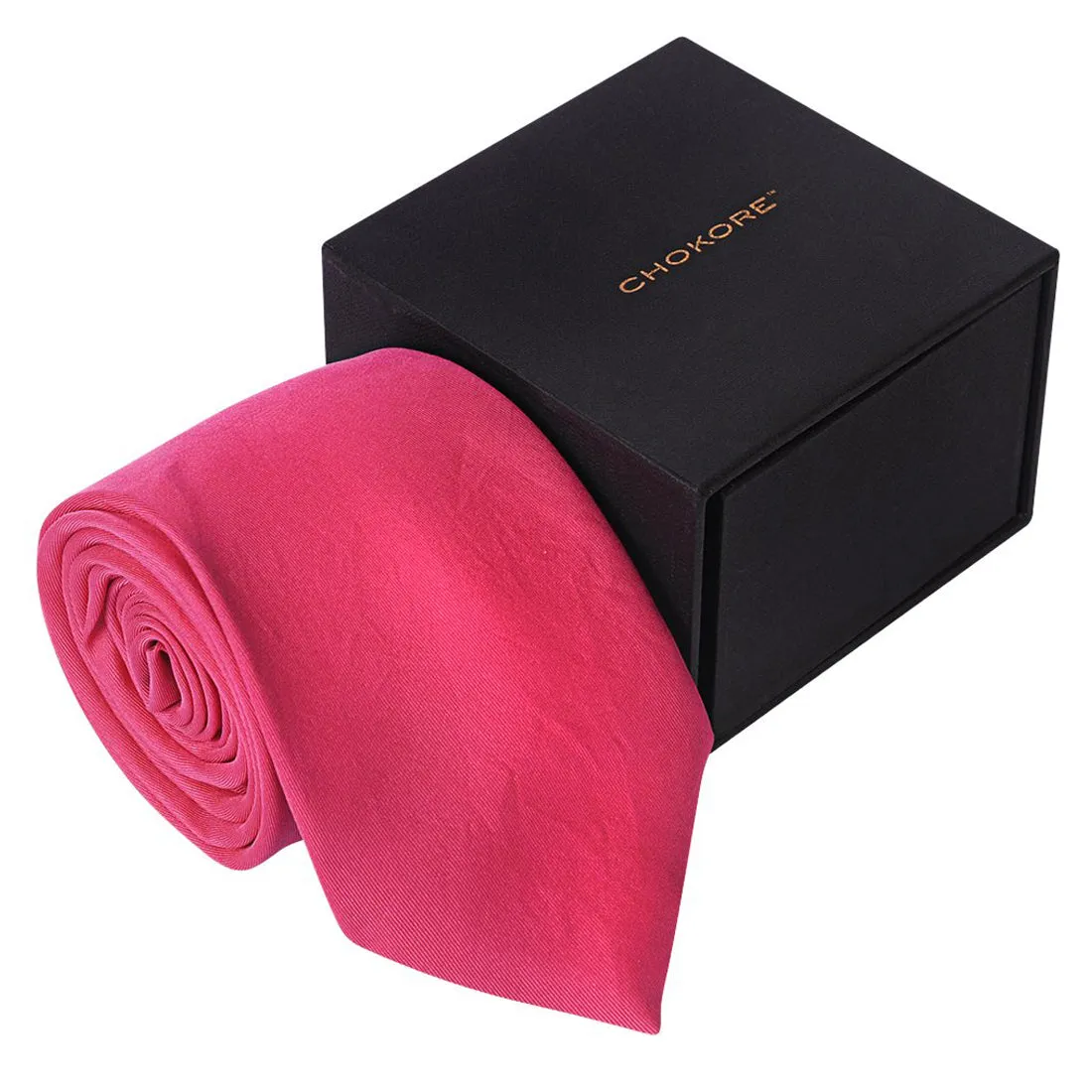 Chokore Baby Pink Silk Tie - Solids line