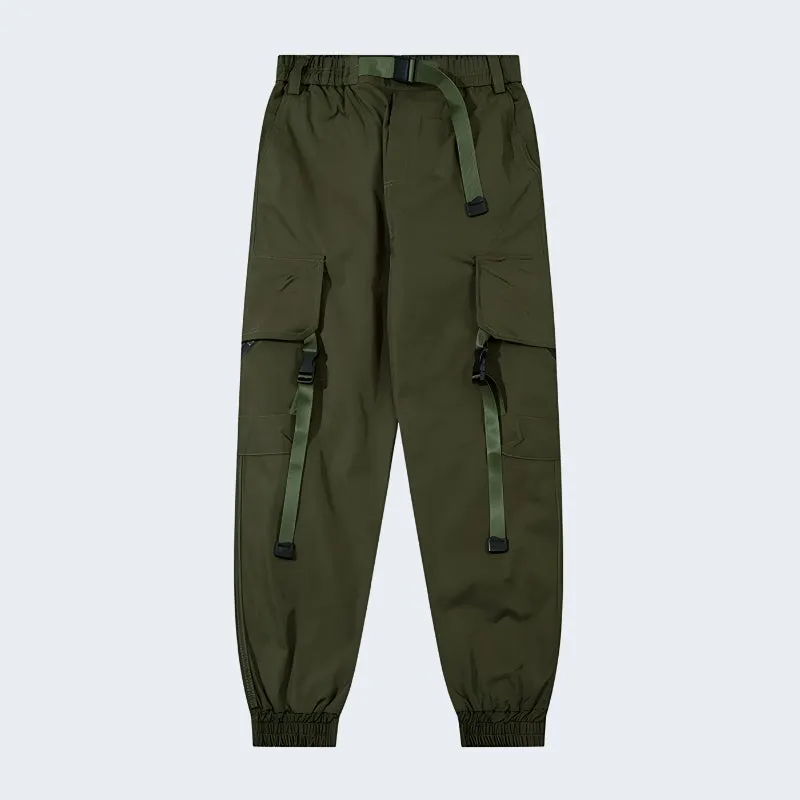 Dark Green Cargo Pants