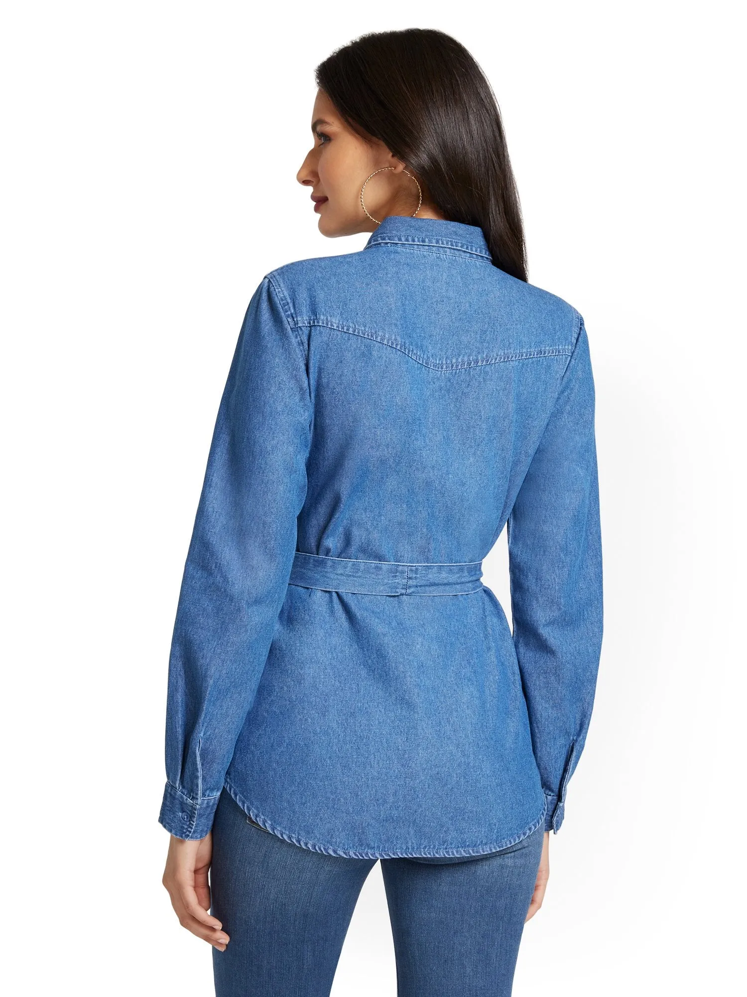 Denim Tunic Shacket