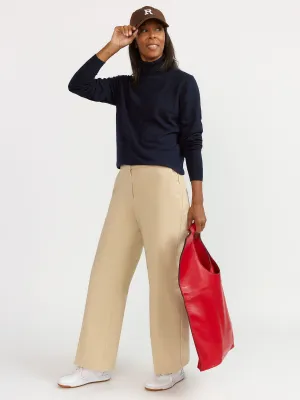 Essential High Rise Wide Leg Pants