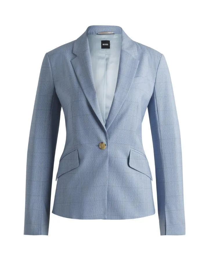 Hugo JIA4 Wool Suit Jacket