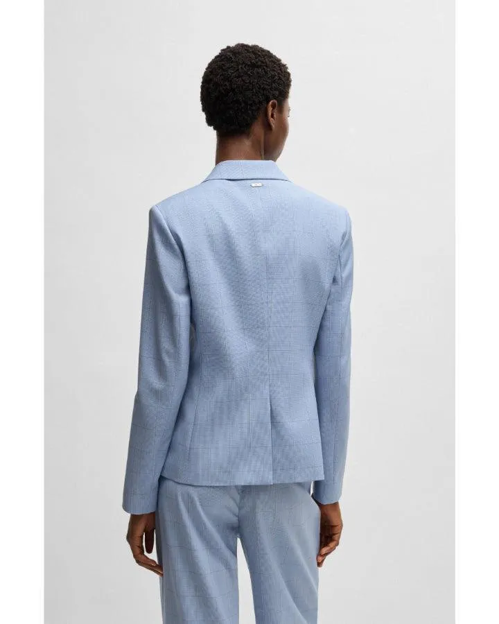 Hugo JIA4 Wool Suit Jacket