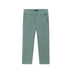 Kids Pique Pant | Green