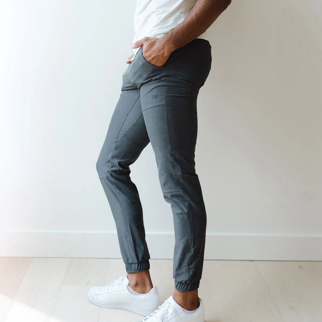 Men's Charcoal Joggers