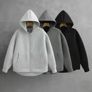 Nordic Comfort Hoodie - Oversized Winter Zip-Up