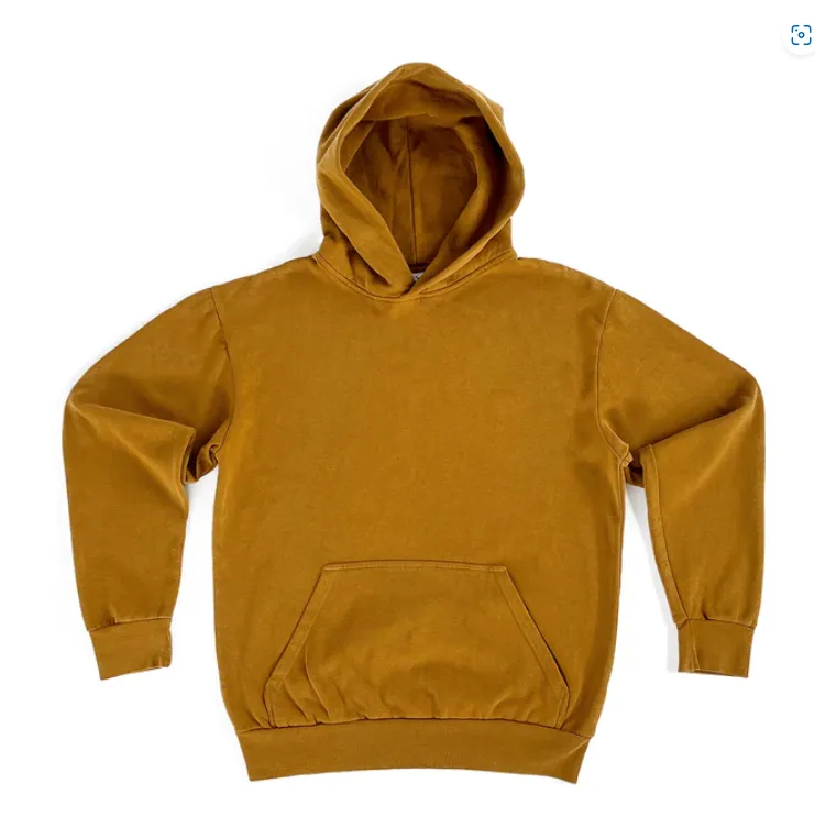 Premium Heavyweight Streetwear Hoodie - Tumeric