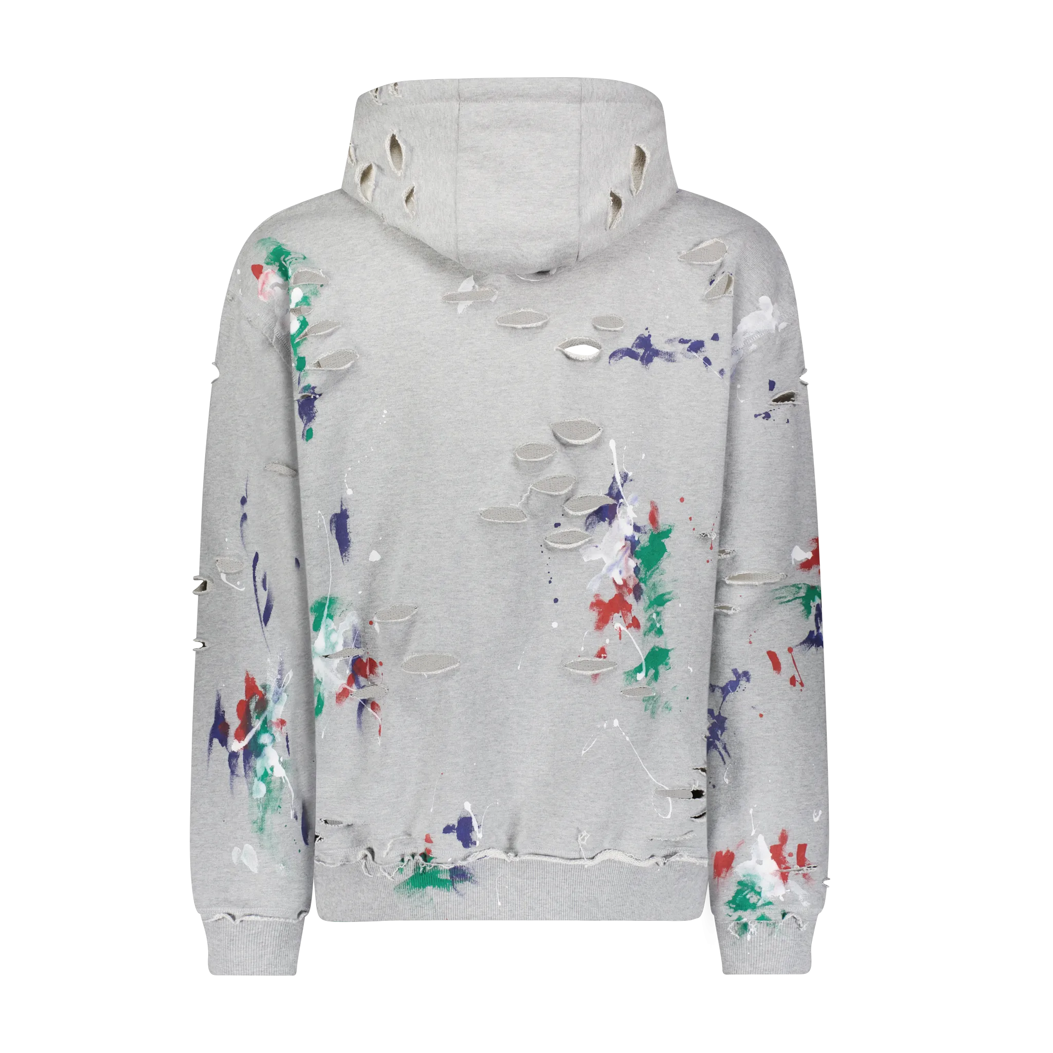 "DISTRESSED PAINTED" HOODIE