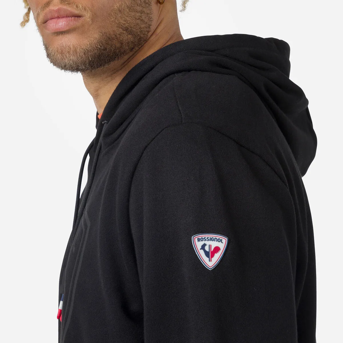 Rossignol | Hooded Cotton Sweatshirt | Men's | Black