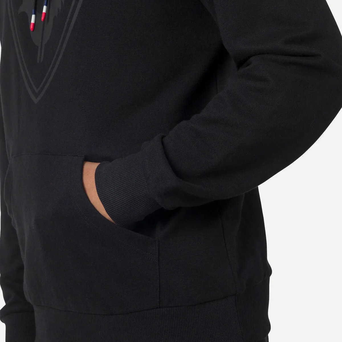 Rossignol | Hooded Cotton Sweatshirt | Men's | Black