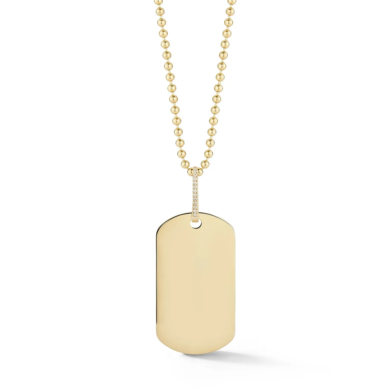 Statement Dog Tag