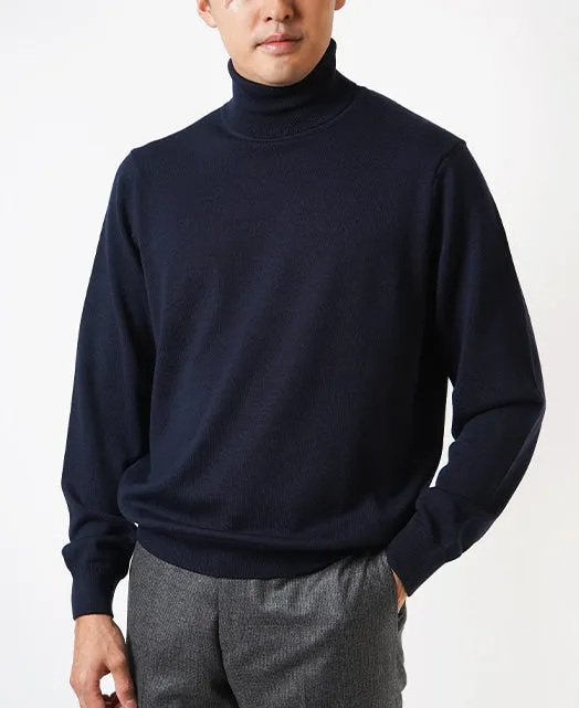 Turtleneck (12 Gauge) Super Extra Fine Merino Wool