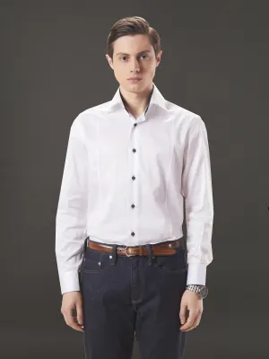 WHITE COTTON SHIRT