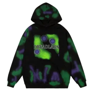 WLS Tie Dye Neon Oversized Hoodie